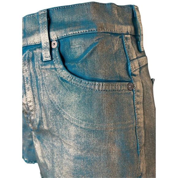 NWOT 7 For All Mankind Cut Off Shorts Carlie - Picture 4 of 11